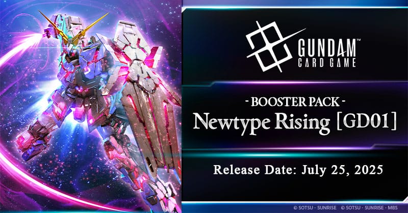 Gundam Card Game: Newtype Rising Booster [GD-01] - Kevin's Hobby Shop